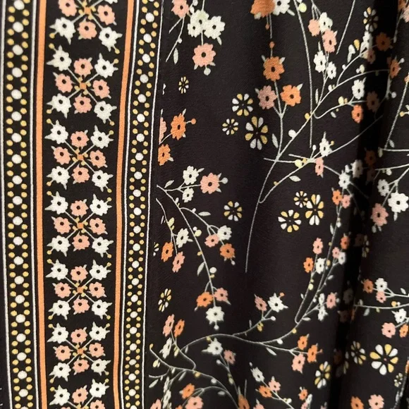 Max Studio Black and White Patterned Kimono Top. Size 3X NWT - Picture 4 of 6